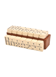 28-Piece Dominoes Tile Game Set with Box