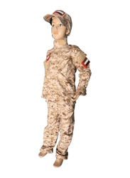 Superhero Military Costume, Brown