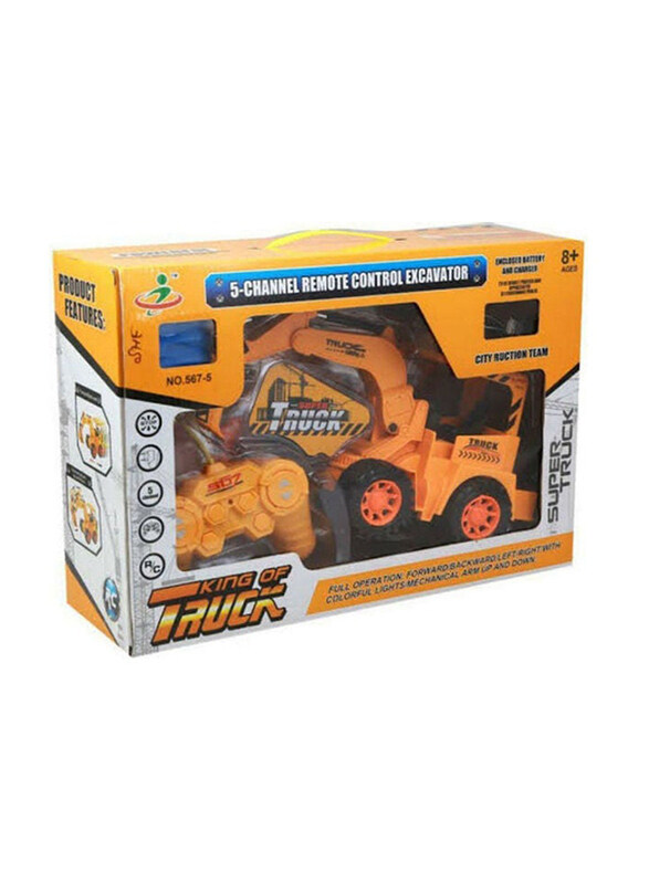 

Generic 5-Channel King of Truck Excavator with Remote Control, Ages 3+