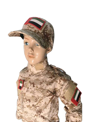 Superhero Military Costume, Brown