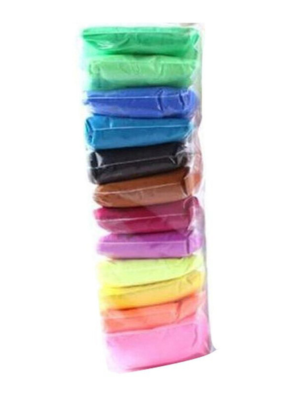 

Generic Fluffy Foam Clay Set, 12 Pieces, Multicolour