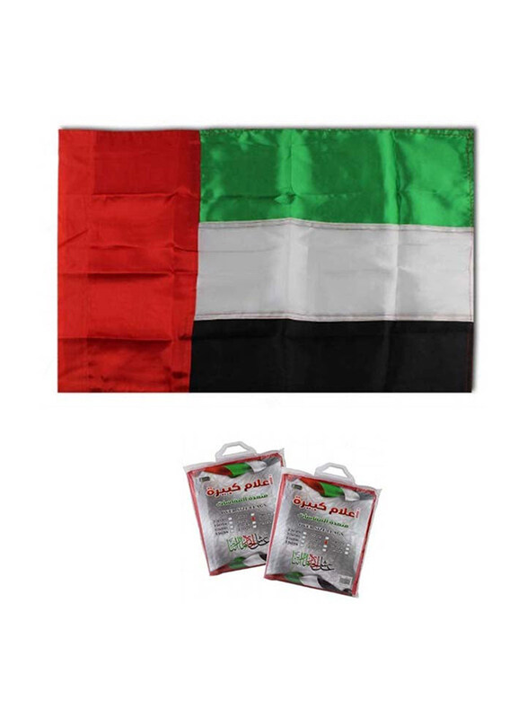 

Generic 8-Meter Length UAE National Flag, Multicolour