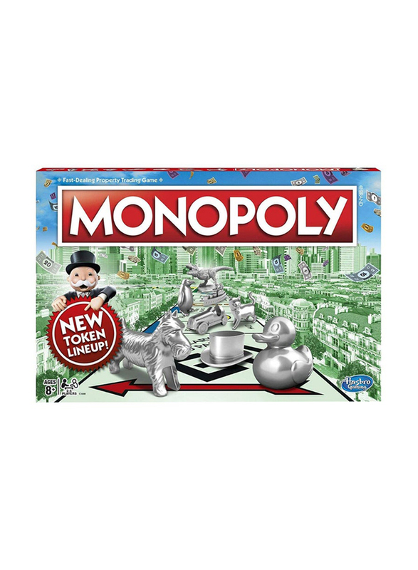 Monopoly Classic Board Game, C1009, Multicolour