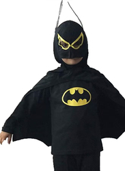 Fancy Dress Wale Batman Hosiery Dress Set, Ages 4+