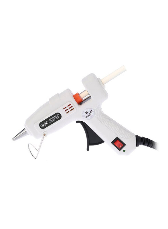 

Generic Professional Glue Gun with Glue Sticks, H17164UK, White/Black