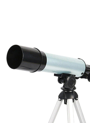 90x Refractive Monocular Astronomical Telescope, Silver/Black