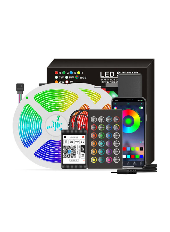 

Generic Smart Wifi LED RGB Changing Lights, White