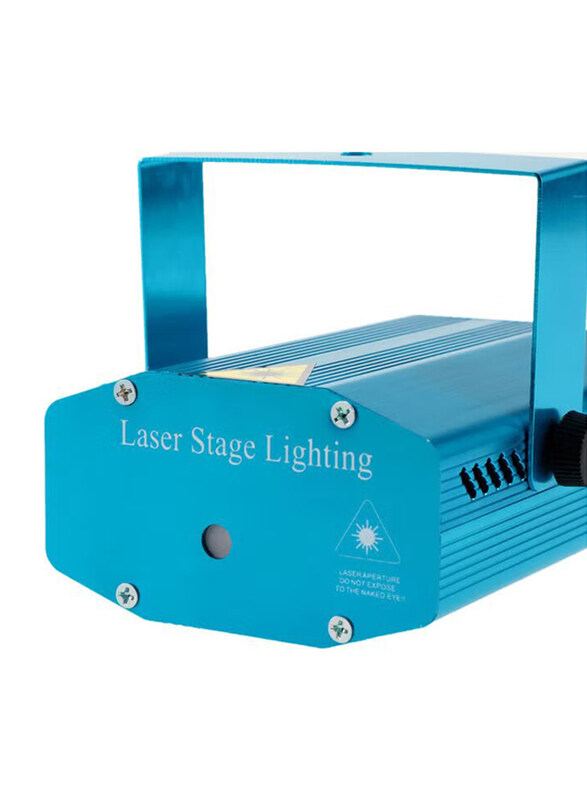 

Generic Mini LED Laser Projector Stage Light, Blue