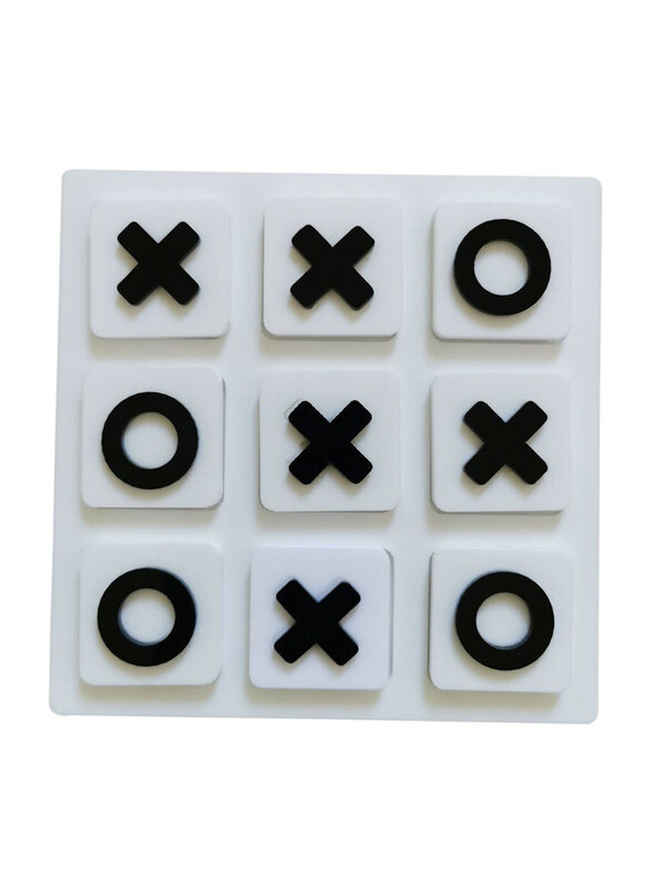

Generic Tic Tac Toe Board Game Set, Ages 3+, Multicolour
