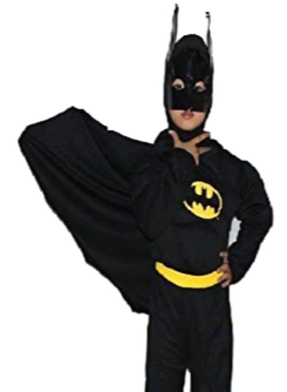 Fancy Dress Wale Batman And Superman Combo Dress Set, Ages 4+