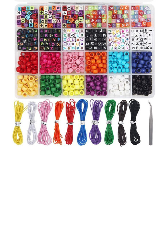 

Generic Seed & Letter Alphabet Beads Kit, Multicolour