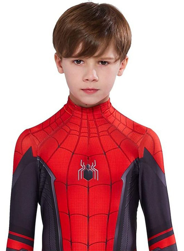 Alfa.Life Compatible Spiderman Costume, 115cm, Red/Black