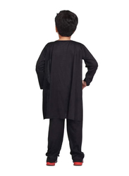 2-In-1 Batman Costume for 2 - 4 Years, Black