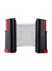 Adjustable Table Tennis Net, Black