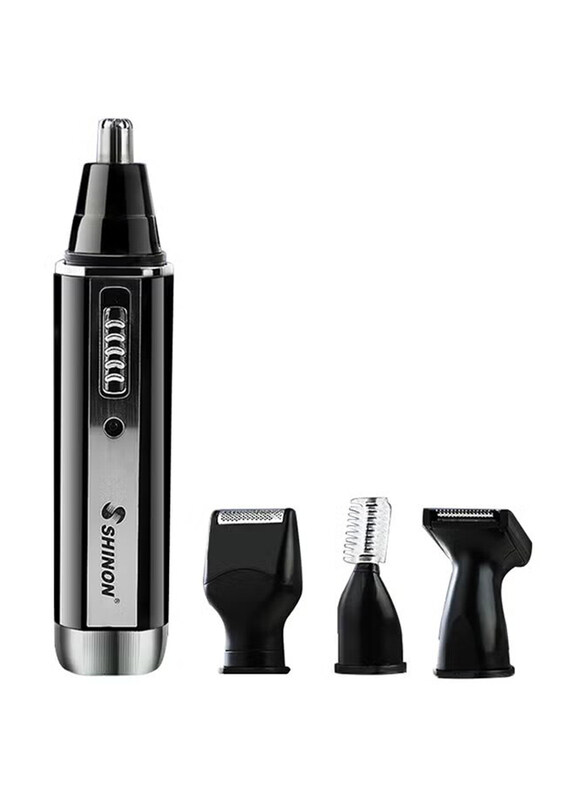 

Generic Multi-Function Electric Nose Hair And Eyebrow Trimmer Kit, Black