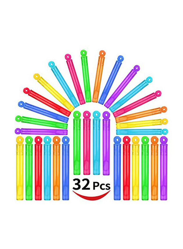 

Generic Mini Bubble Wand Set, 4.2-Inch, 32 Pieces, Ages 2+