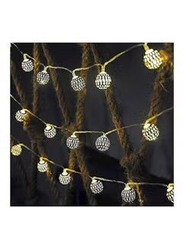 13.5-Feet 20 LED Globe String Light, Multicolour