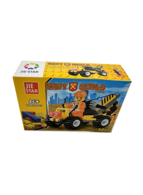 

Jie Star Navy Seals Building Set, 52 Pieces, Ages 6+