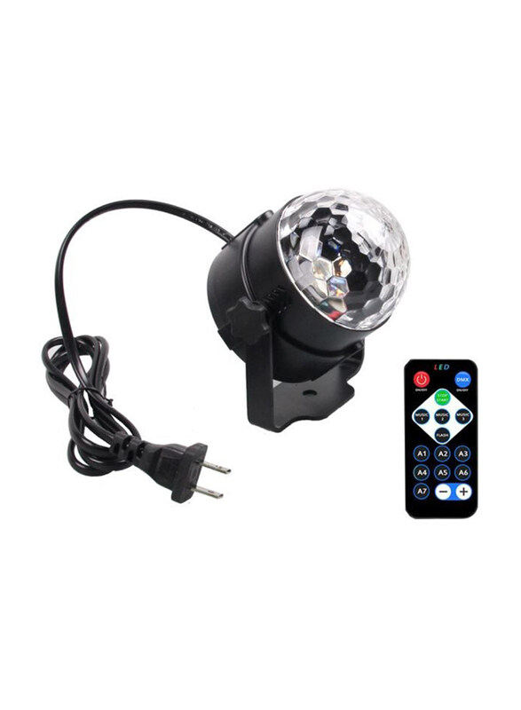 

Generic LED Stage Ball Light with Remote Control, Multicolour