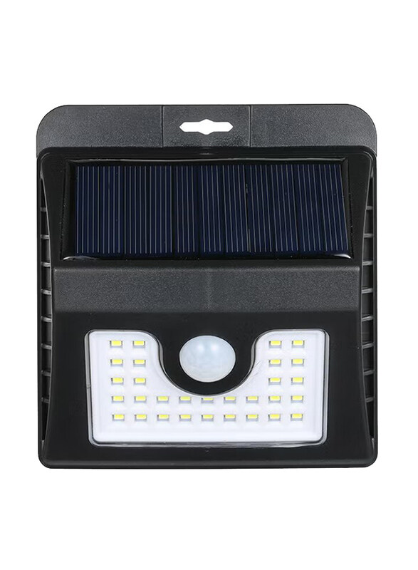 

Generic LED Solar Power PIR Motion Sensor, Black