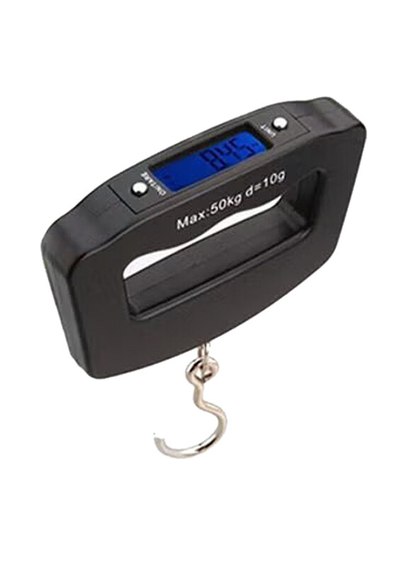 

Generic LCD Digital Hanging Hook Weight Luggage Electronic Scale, Black