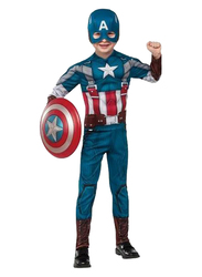 Superhero Costume for Boys, Blue