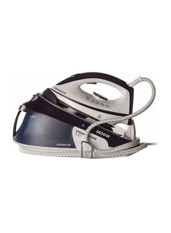 

Kenwood 1.8 Ltr Steam Iron Steam Station with, 2600W, SSP20.000WB, White/Blue