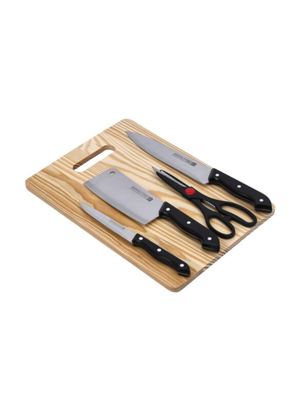 

Royalford 5-Piece Deluxe Cutting Set, Multicolour