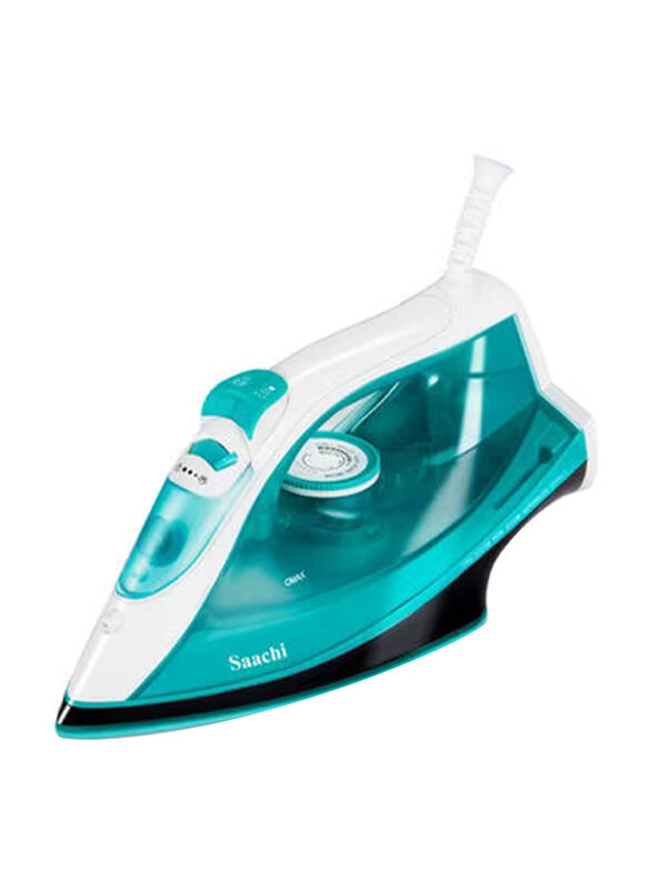 

Saachi Steam Iron with A Ceramic Soleplate, NL-IR-392C-GN, Green/White