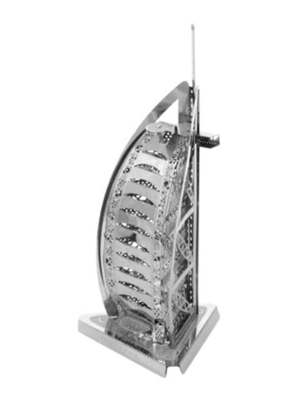 

Generic Burj Al Arab Building 3D Metal Model Puzzle Kits Toy, Silver, Ages 3+