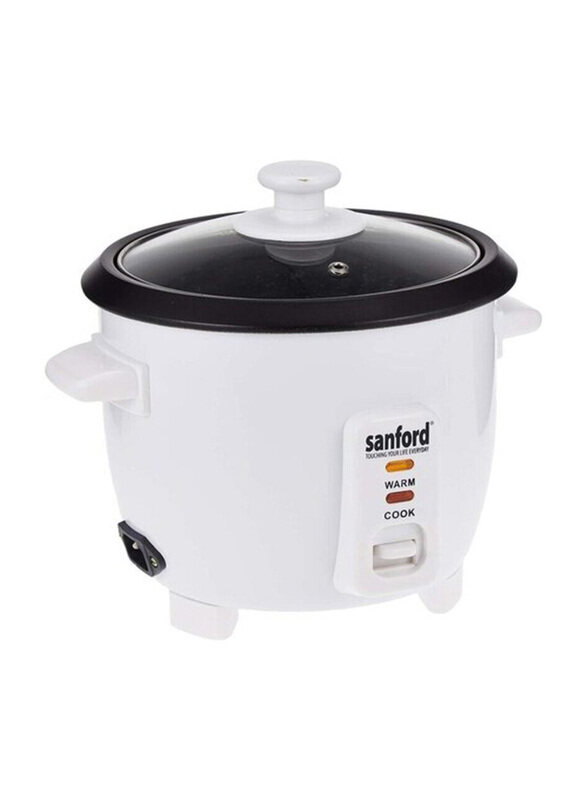 

Sanford 0.6L Rice Cooker, 300W, SF1157RC-BS, White