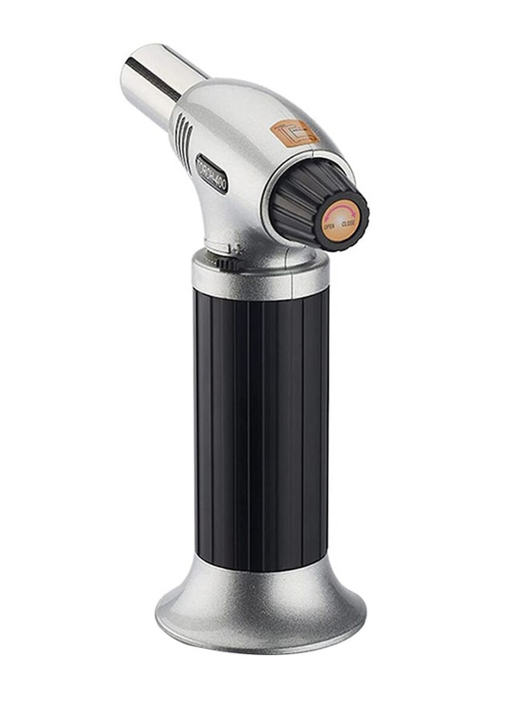 IBAMA Butane Cooking Torch, Silver/Black