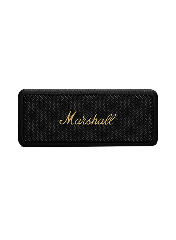 

Marshall Emberton II Portable Wireless Bluetooth Speakers, Black/Brass