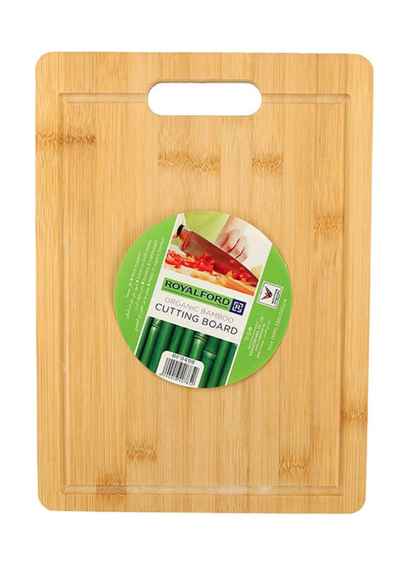 

Royalford 14mm Bamboo Cutting Board, Brown