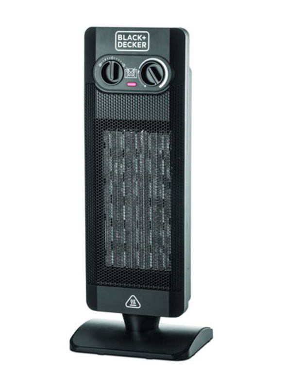 Black+Decker PTC Fan Heater, 2000W, HX340-B5, Black