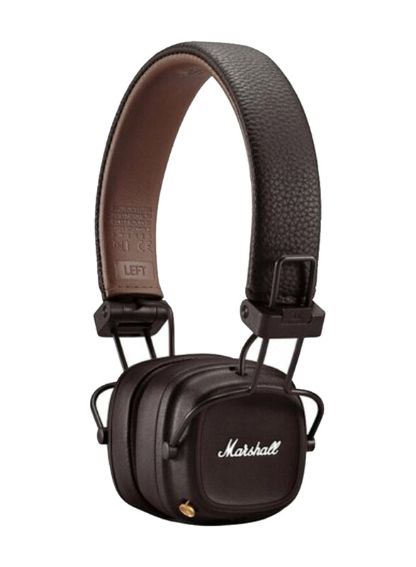 

Marshall Major IV Wireless/Bluetooth Over-Ear Headphone with Mic, Brown