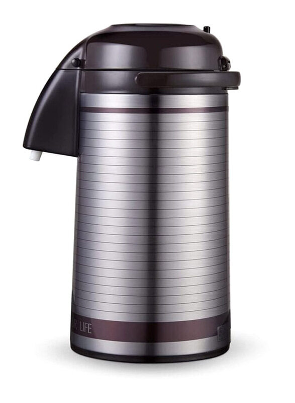 

Royalford 3L Airpot Glass Vacuum Flask, Multicolour