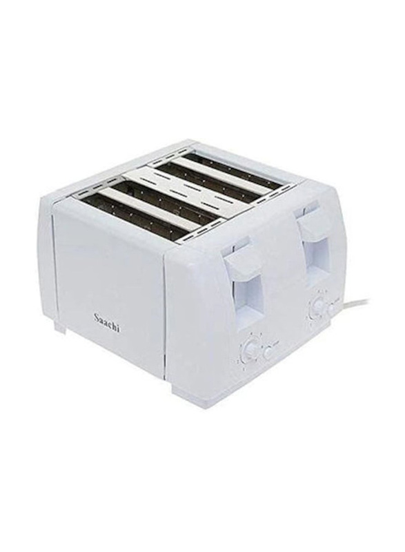 Saachi 4 Slice Toaster, NL-TO-4563, White