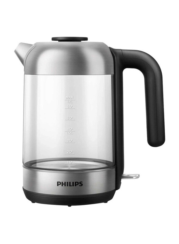 

Philips 5000 Series Glass Kettle, 2200W, HD9339, Multicolour