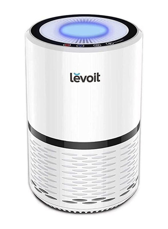 Levoit Air Purifier H13 True HEPA Filter for Allergies and Pets for Bedroom with Optional Night Light, LV-H132, White