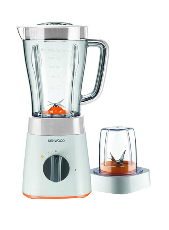 

Kenwood 2L Blender Smoothie Maker with Multi Mill (Grinder/Chopper) & Ice Crush Function, 500W, BLP15.150WH, White