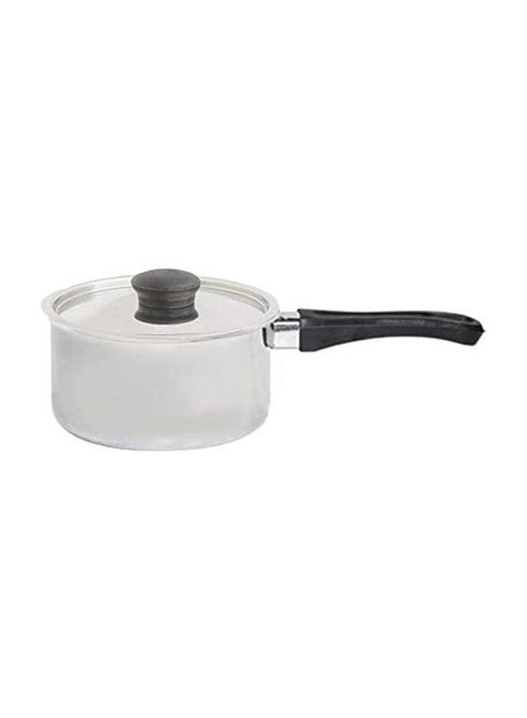 

Raj 16cm Stainless Steel Sauce Pan with Cover, Small, Gsssp1, Silver