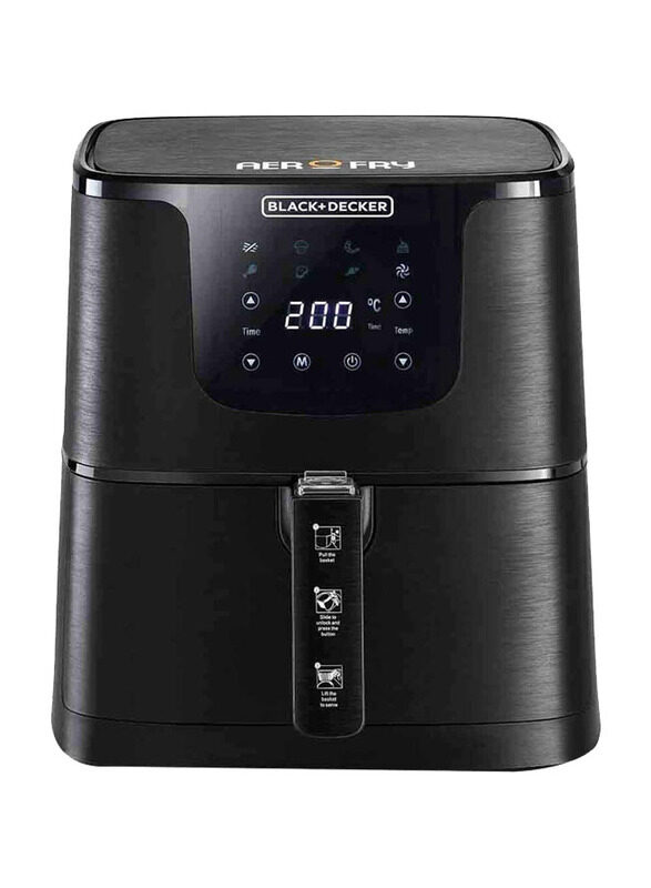 

Black+Decker 5.8L Digital Air Fryer, 1700W, AF700-B5, Black