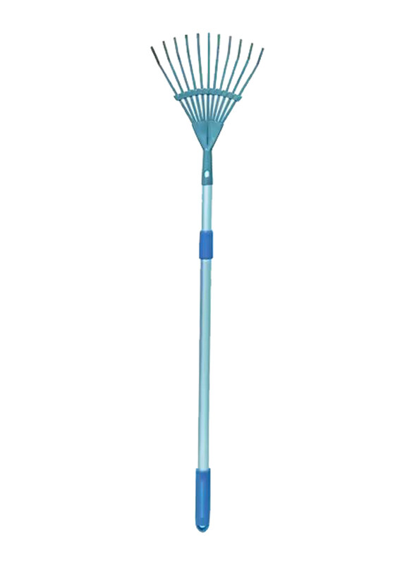 

Aquacraft Premium Telescopic Lawn Rake, Blue