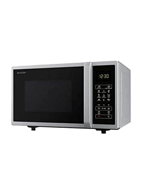 

Sharp 25L Microwave Oven, 800W, R-25Ct-S, Silver