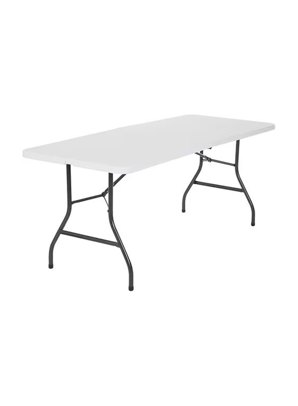 

Generic Heavy Duty Class Folding Table Centrefold, 6-Feet, White