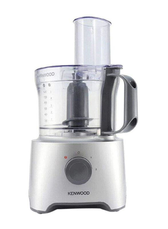 

Kenwood Multipro Compact Food Processor, 800W, FDP304, Silver