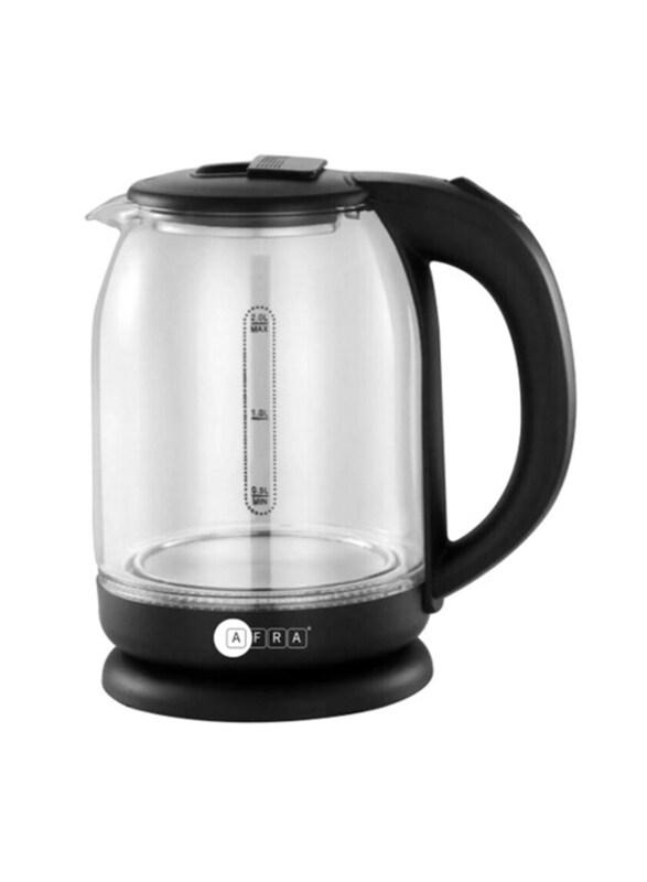 

Afra 1.8L Glass Electric Kettle, 1500W, Clear