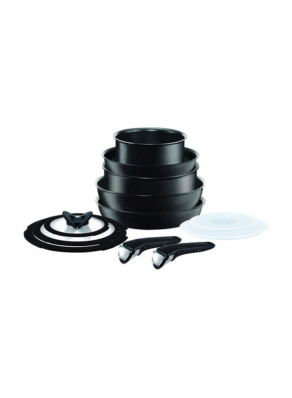 

Tefal 12-Piece Ingenio Expertise Non-Stick Cooking Set, Black