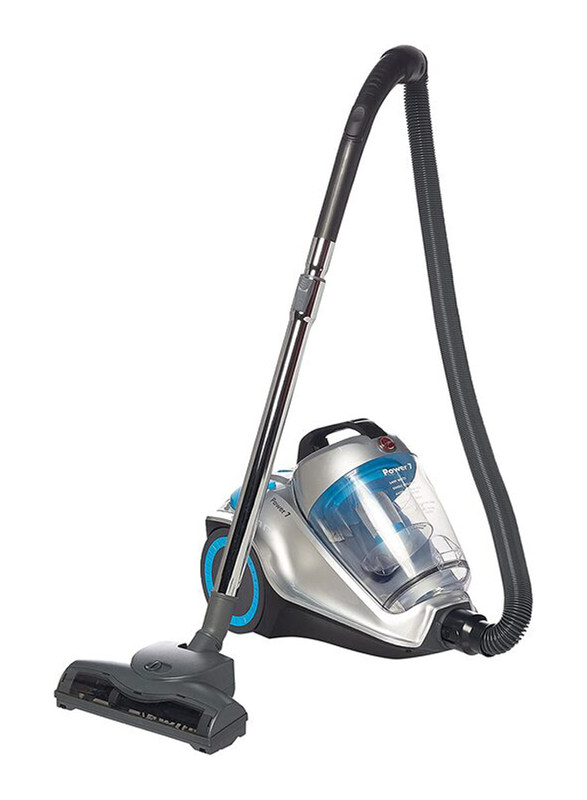 

Hoover Power 7 Cyclonic Canister Vacuum Cleaner with HEPA Filter, 4L, 2400W, HC84-P7A-ME, Multicolour